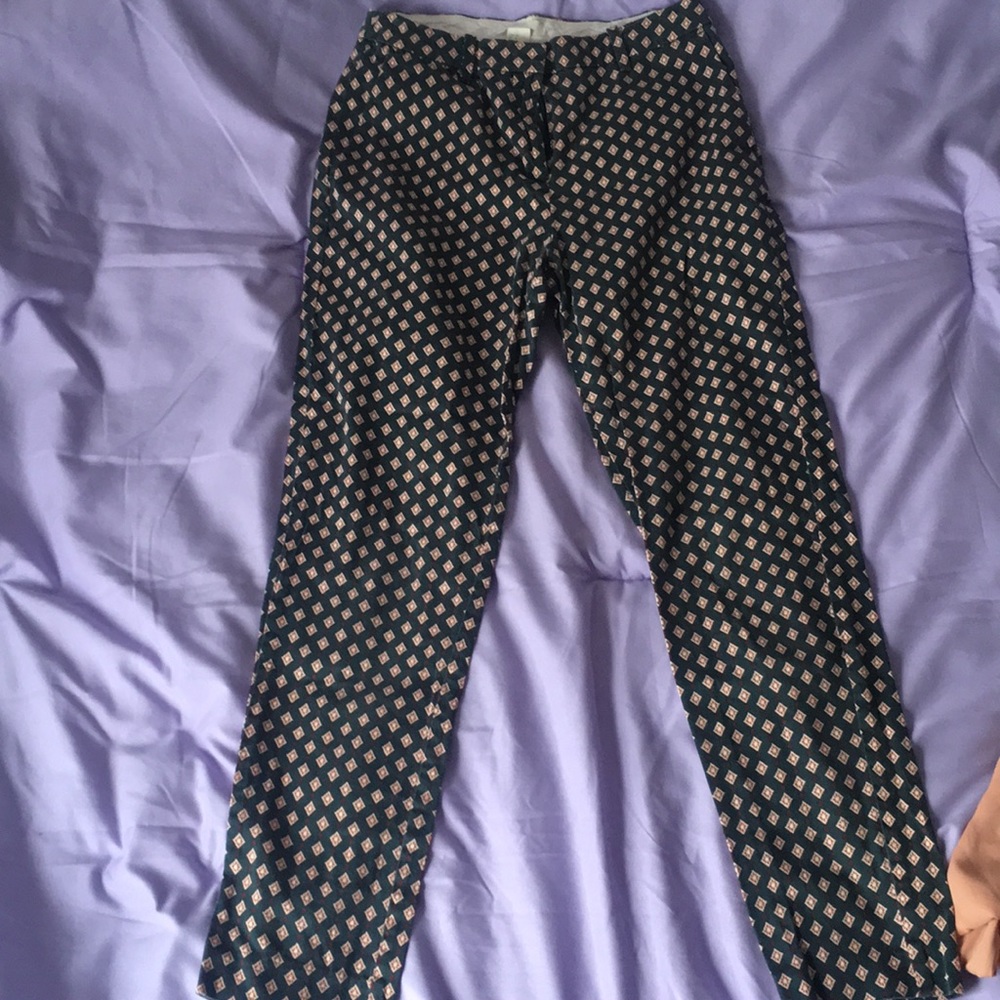 Printed trousers